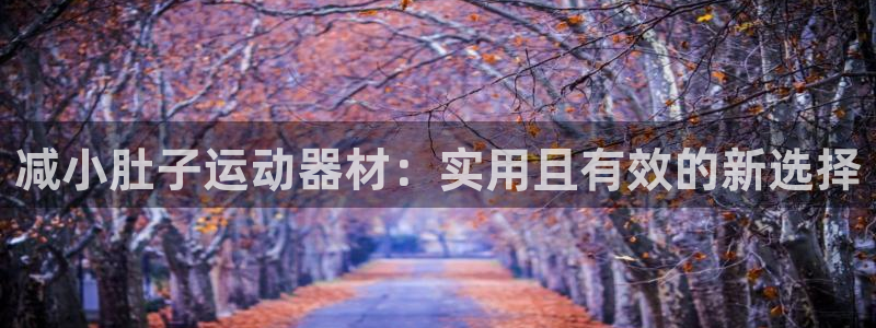 好博体育官网下载平台注册要钱吗：减小肚子运动器材：实