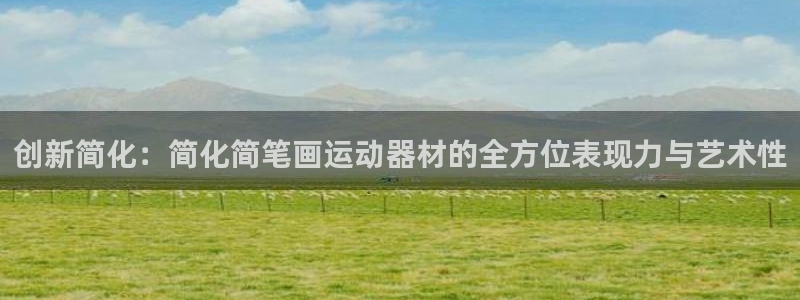 好博体育官方正版app集团logo：创新简化：简化简笔画运动