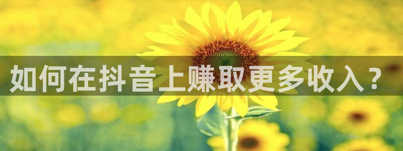 so米体育比赛直播：如何在抖音上赚取更多收入？